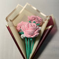 Boeket Roze Rozen & Madeliefjes