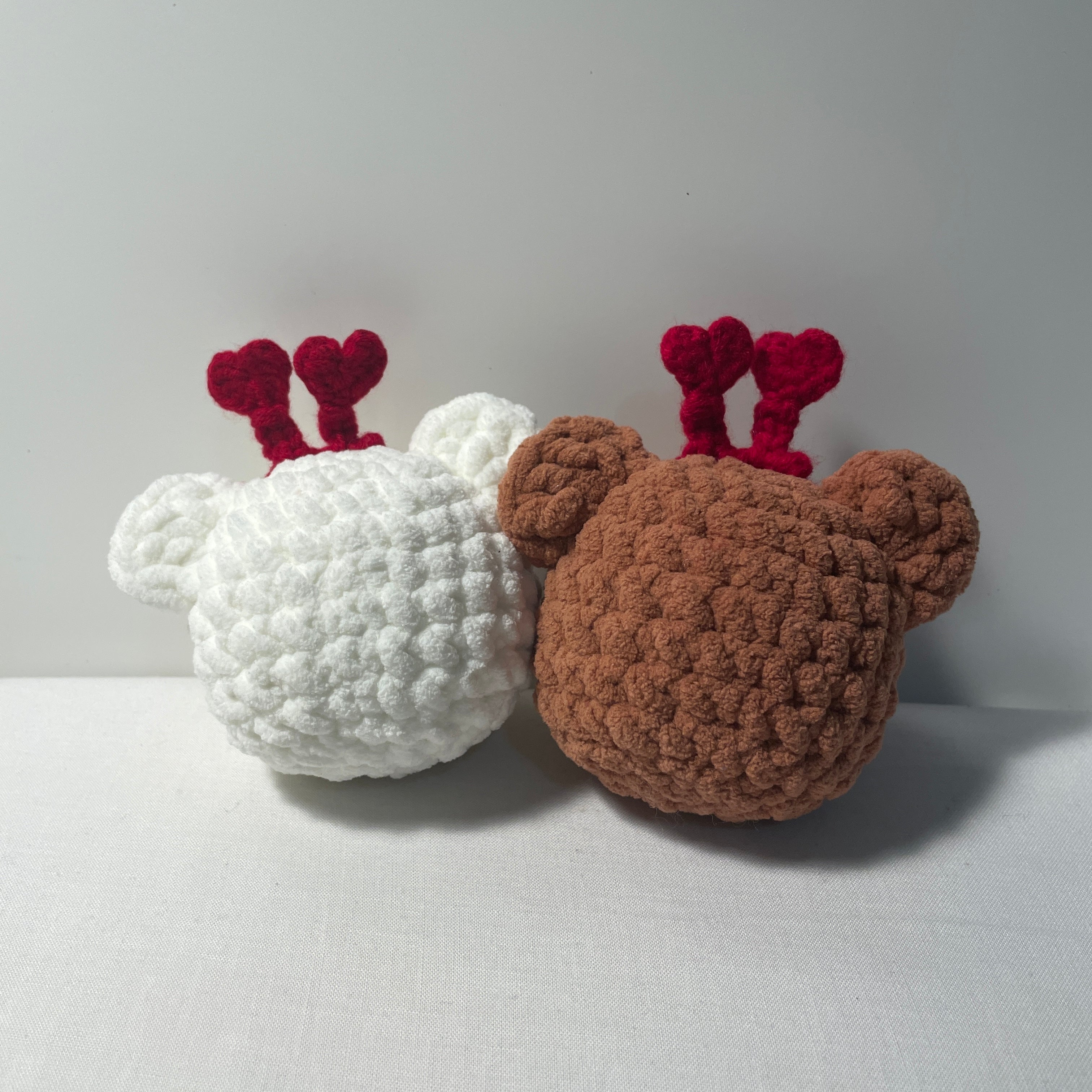 Duo Berenset (bruin & wit)